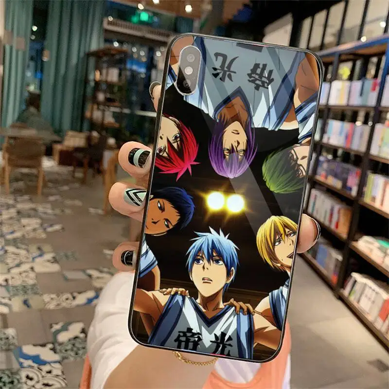 

Kuroko No Basket Taiga Daik anime high quality Phone Case Tempered glass For iphone 5C 6 6S 7 8 plus X XS XR 11 PRO MAX
