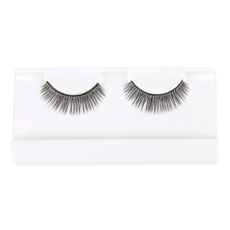 Накладные ресницы ручной работы натуральные длинные мягкие наращивание макияж