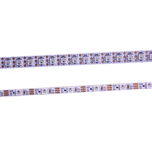 Узкая Светодиодная лента WS2812B, 5 в постоянного тока, 1 м, 2 м, индивидуально Адресуемая WS2812 Smart, 8 мм, 3535 RGB, светодиодные пиксельные ленты