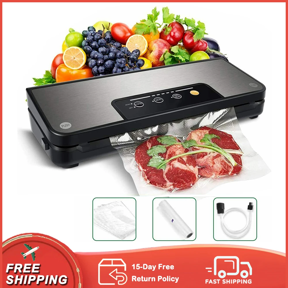 

Автоматический бытовой вакуумный упаковщик, кухонный упаковщик для пищевых продуктов, вакуумные пакеты, запчасти для кухонного прибора