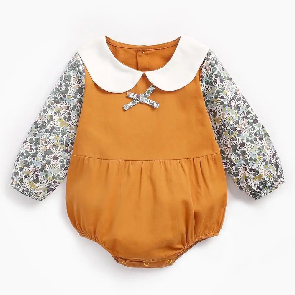 

Детский комбинезон с длинным рукавом, с цветочным принтом