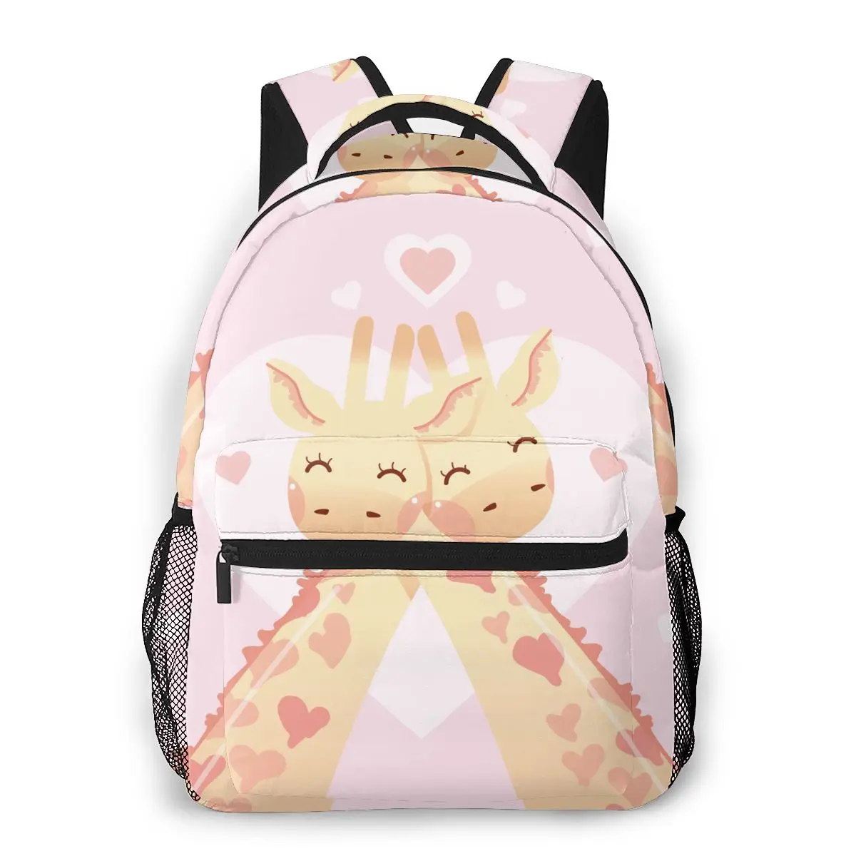 

Women Backpack Kids School Bag for Teenage Girls Cute Animal Couple With Giraffes Laptop Notebook Bagpack Travel Back Pack 2021