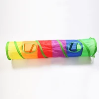 practical cat tunnel pet tube collapsible play toy indoor outdoor kitty puppy toys for puzzle exercising hiding training