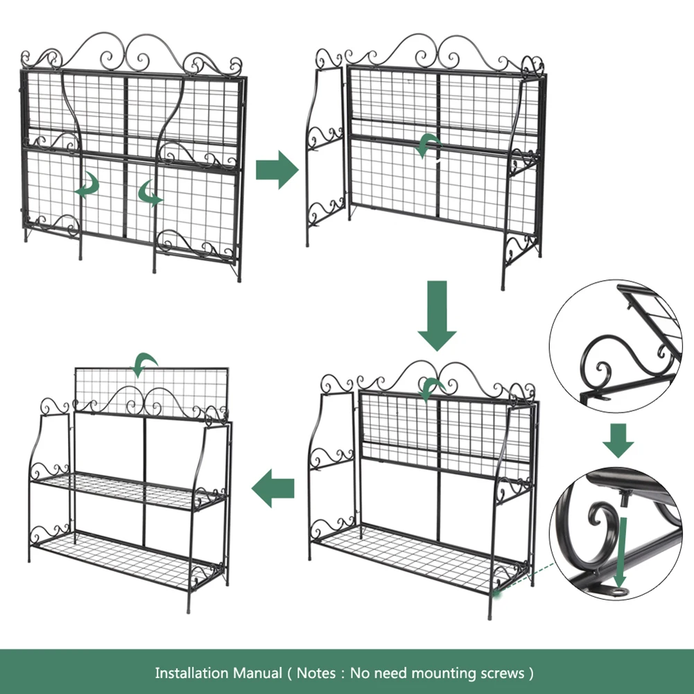 

3-Tier Wooden Flower Rack Plant Stand Multi Flower Stand Shelves Bonsai Display Shelf Yard Garden Patio Balcony Flower Stands