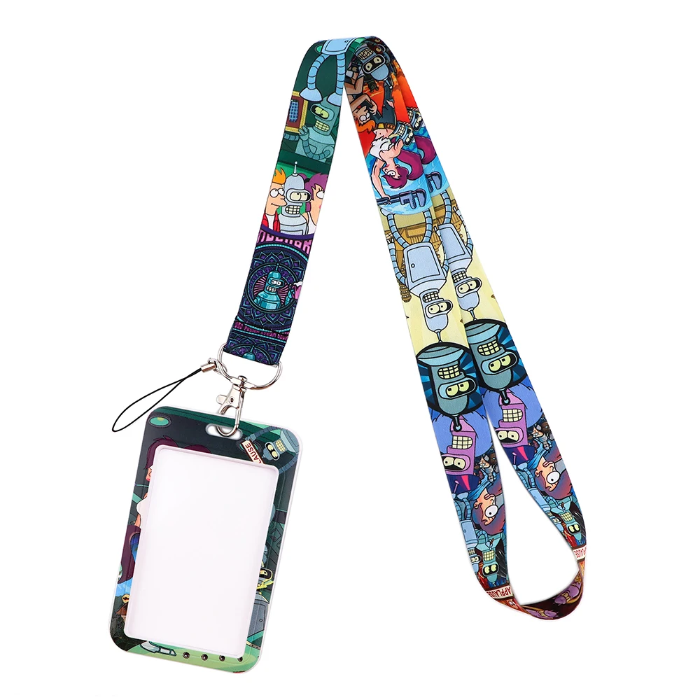 

PF527 Dongmanli Anime Neck Straps lanyard Car Keychain ID Card Pass Gym Mobile Phone Key Ring Badge Holder Jewelry