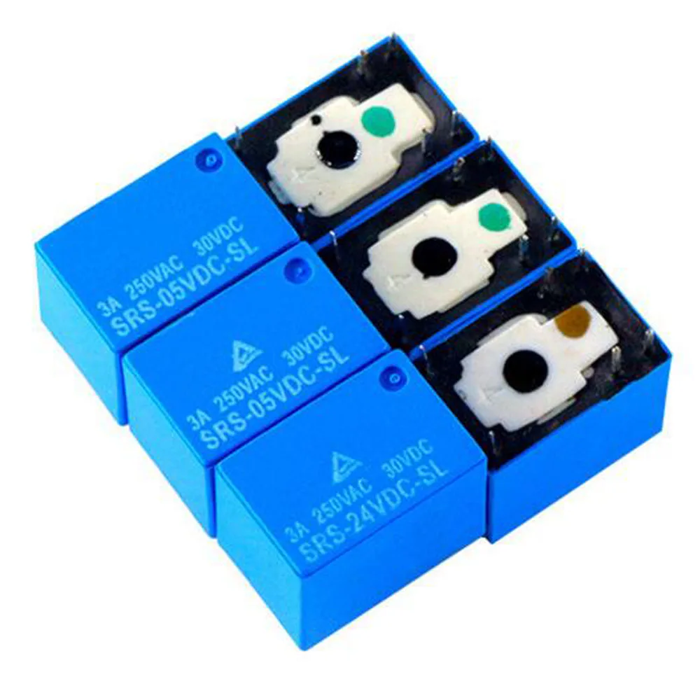 10 шт. реле SRS-05V 12 В 24 dc-sl 6 футов 3 А набор преобразования 4100 | Обустройство дома