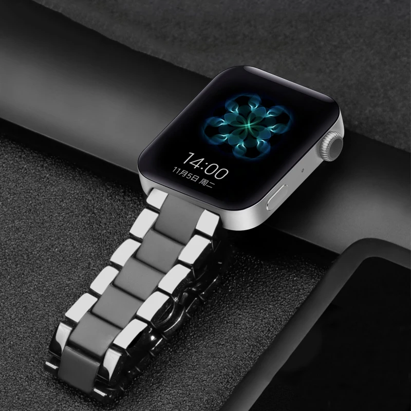 Ceramics watchband for Huawei GT2 GT strap glory magic dream with metal ceramic smart sports watch watch2 Pro bracelet  42 / 46m