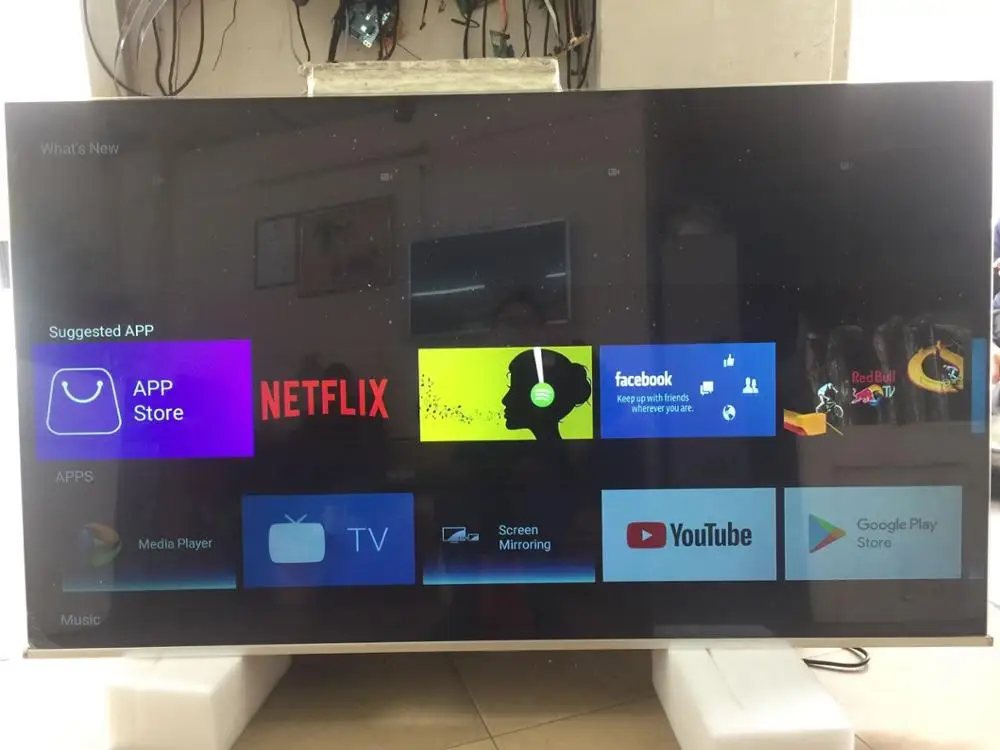50 60 70 &quotдюймовый ЖК монитор и для приставки android smart ТВ с Dolby DVB T2 S2 функция Wi Fi bluetooth