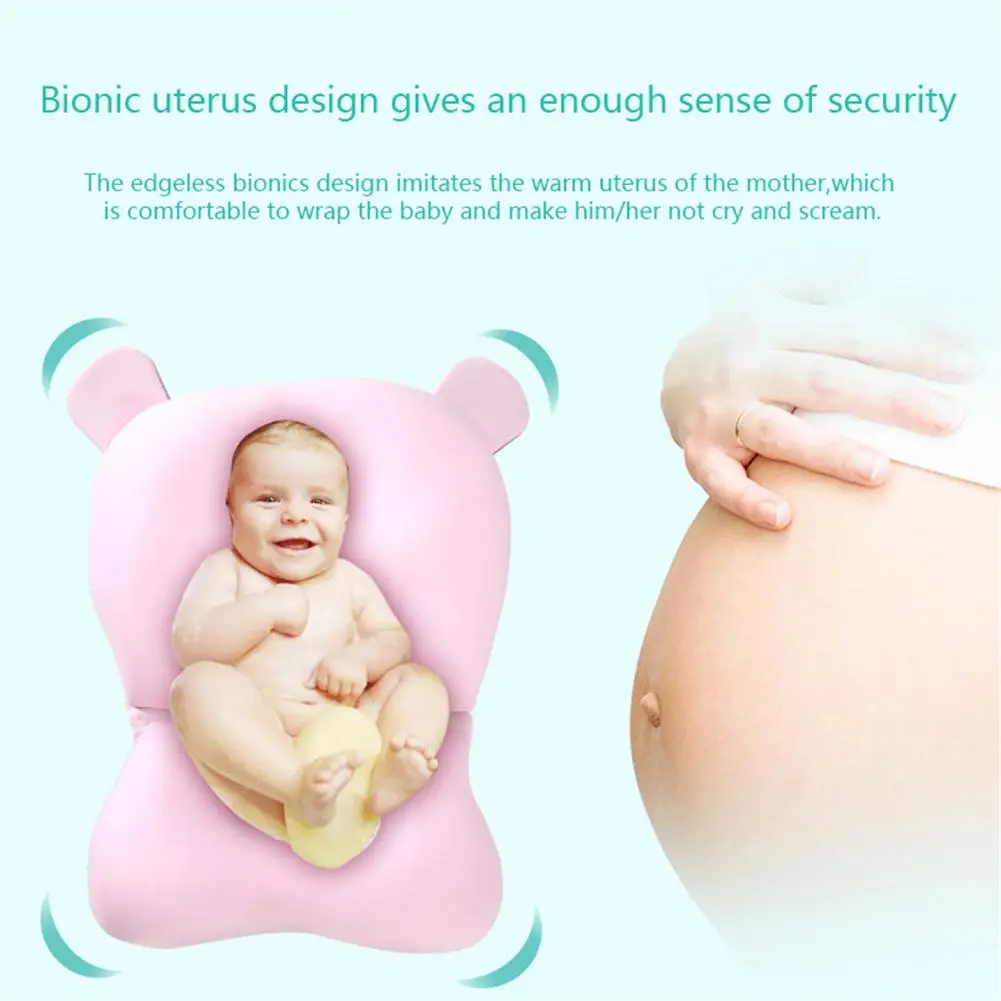 Новинка 2020 регулируемая подушка для ванны новорожденных коврик сиденья