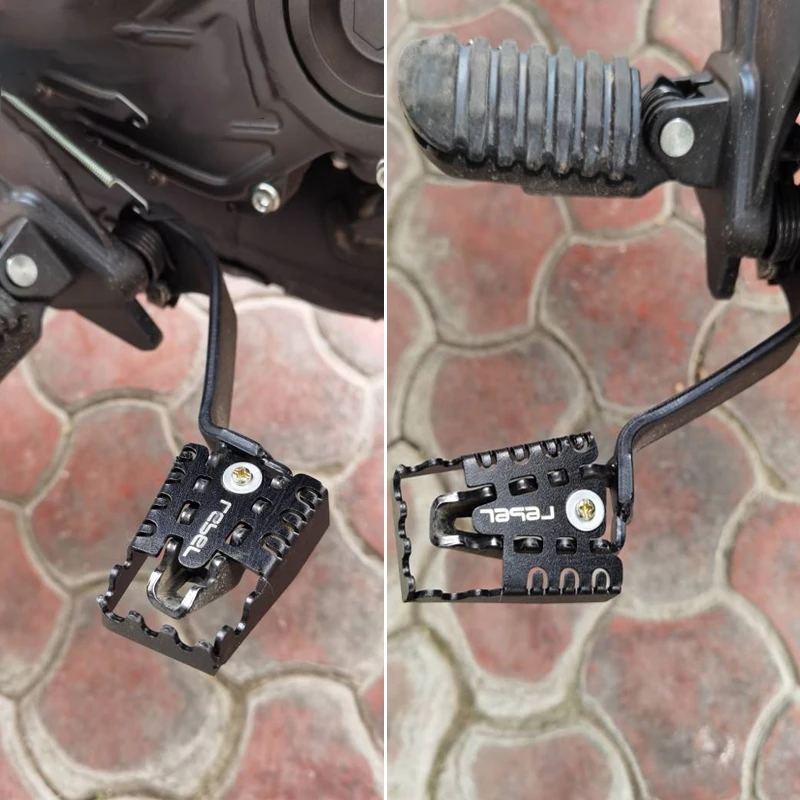 Аксессуары для мотоциклов противоскольжения педаль тормоза Honda Rebel500 Rebel300 CMX500 CMX300