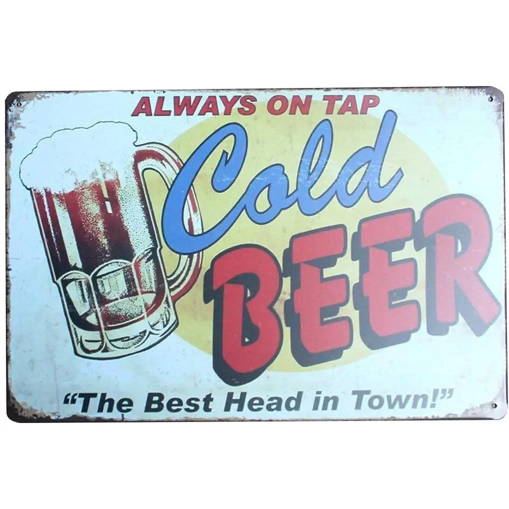 Новинка Европейская и американская Ретро металлическая картина подвесной