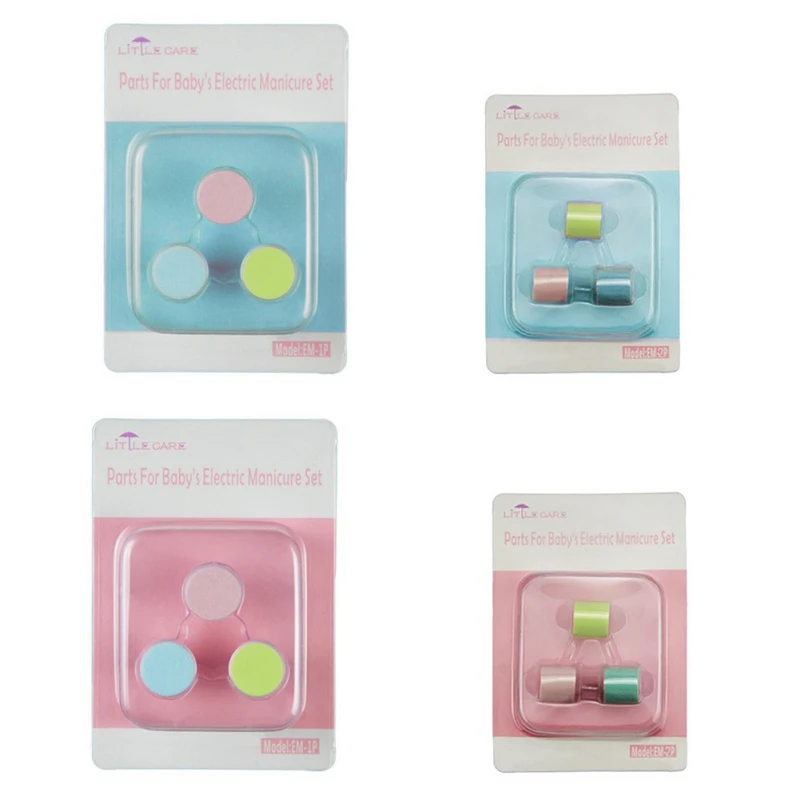 

Baby Electric Nail Clippers Newborn Nail Polisher Grinding Head Replacement Infant Nail Polisher Accessories 3 Pack 2020