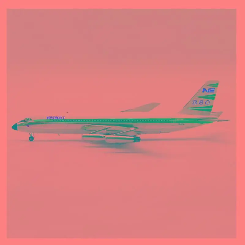 Inflight NORTHEAST CONVAIR CV-880 N8483H 1/200 diecast plane model aircraft | Railed/Motor/Cars/Bicycles