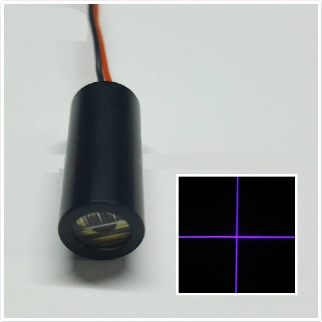 405 nm 100mw Blue and Purple Cross Laser Module High Power Line Cutting Drawing Instrument | Инструменты