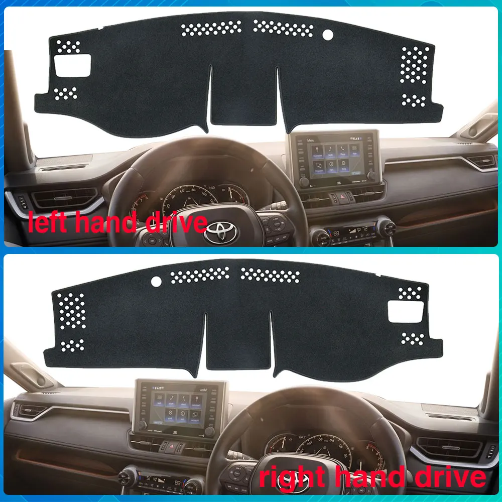 for Toyota Rav4 XA50 2019 2020 Dashboard Mat Rug Cover Protective Avoid Light Sunshade Carpet RAV 4 XA 50 Car Goods Accessories |