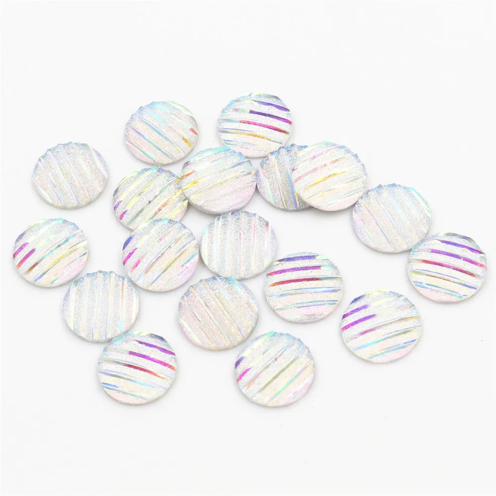 40 шт. прозрачные кабошоны для сережек и браслетов 12 мм | Фурнитура компоненты