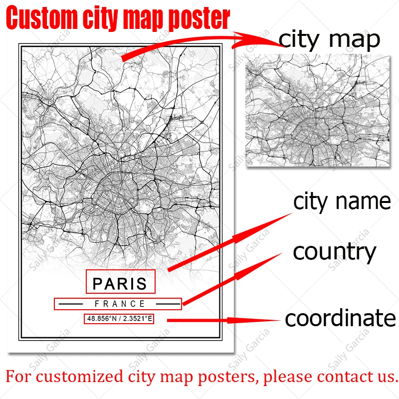 Постер с картой на заказ постер изображением Манчестера Мекки Мальвина всемирно