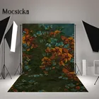 Фон для фотографий Mocsicka, масляная живопись, цветочный рисунок, изображение Сиенны фон для фотосессии, для фотостудии