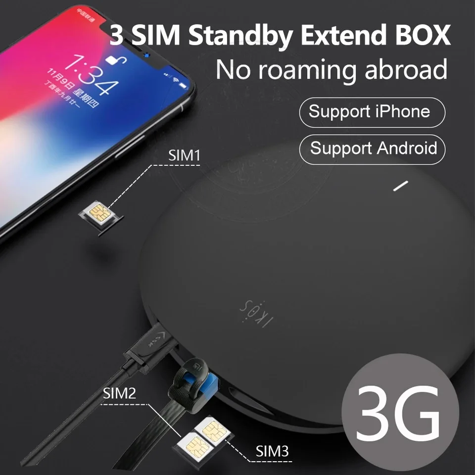 3g версия IKOS W3600 3 сим нет роуминга заряжайте за рубежом SIM карты для активации