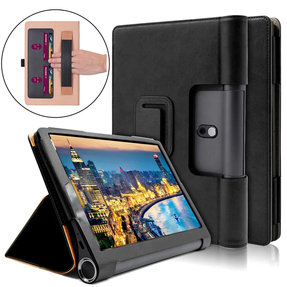 Чехол для Lenovo Yoga Smart Tab YT-X705F Cover Funda планшет ручной держатель 5 10 1 дюймов откидной