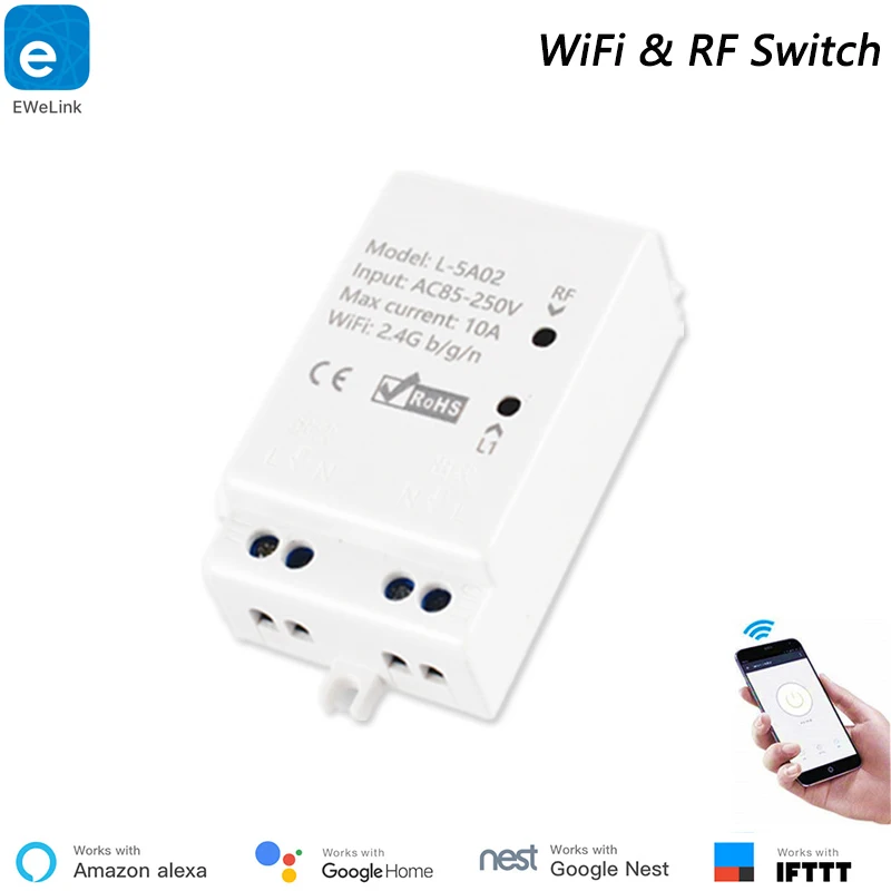 Смарт Пульт ДУ eWeLink RF 433 МГц с поддержкой Wi Fi|Модули для умного дома| |