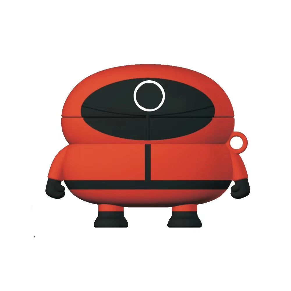 

Newest Survival Game For AirPods 2 1 Korean TV Red Cartoon Soldier Soft Protective Silicone Case For Airpods Case Headphones Cov