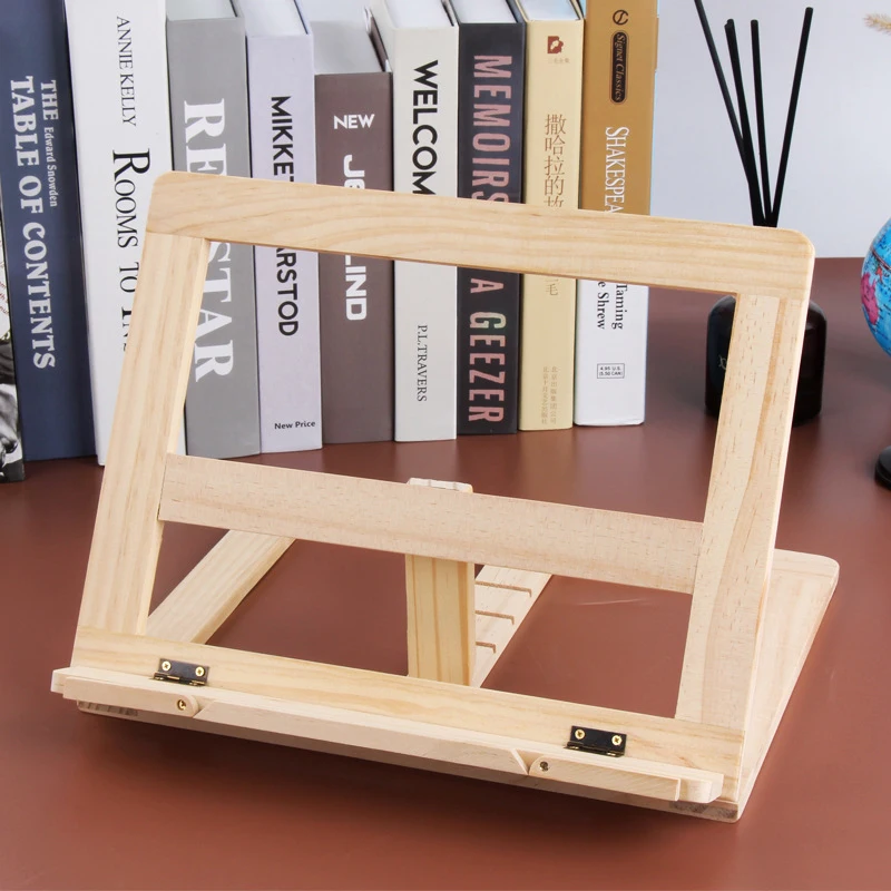 

1pcs Cookbook Document Bookends Desktop Bracket Book Stand Reading Holder