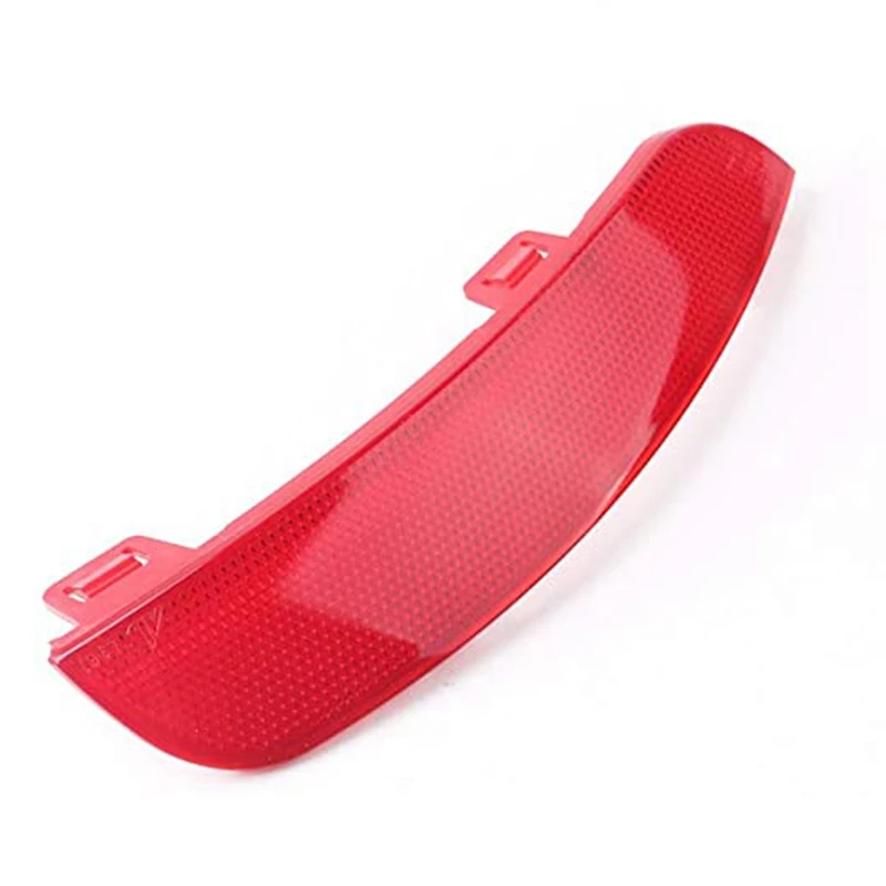 

DHBH-2Pcs Car Red Rear Bumper Left Right Reflector Lamp Light Lens for Volvo S40 V50 2008-2015 30763345 30763346