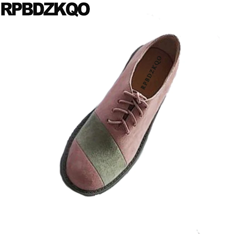 Дизайнерские Роскошные женские туфли 2021 винтажные оксфорды размер 35 меховая