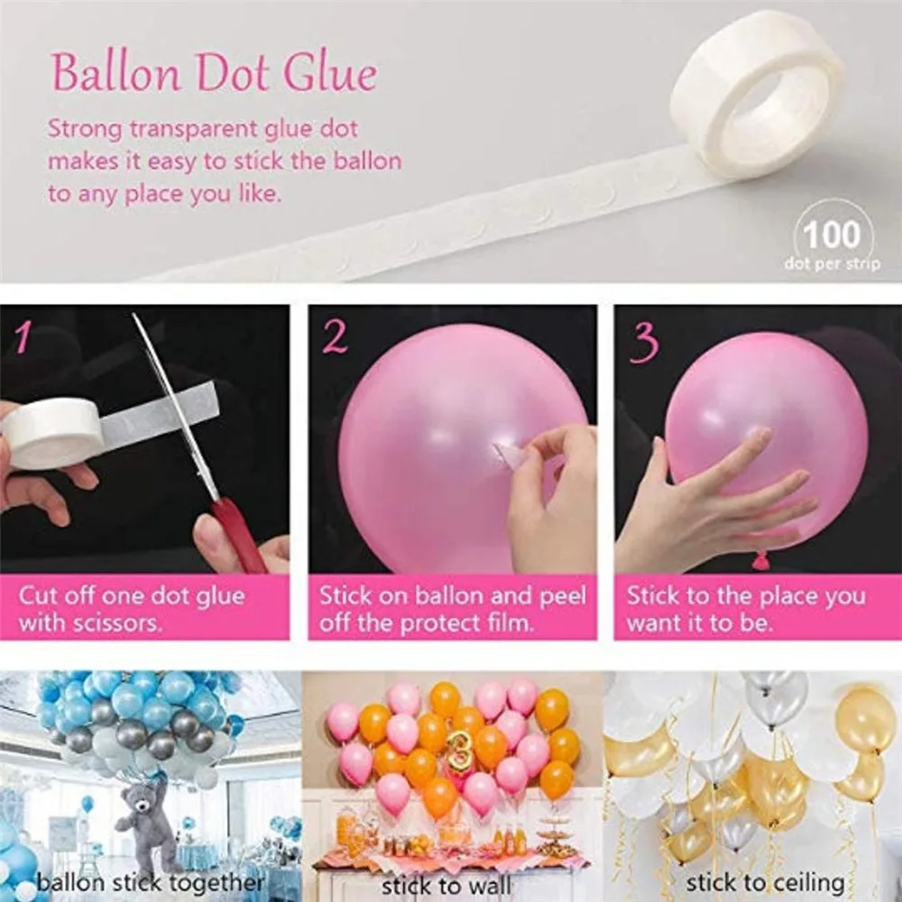 

132pcs Rose Gold Balloons Confetti Set Pearl ballon Birthday deco Party Wedding Decoration Wedding Anniversary globo Supplies