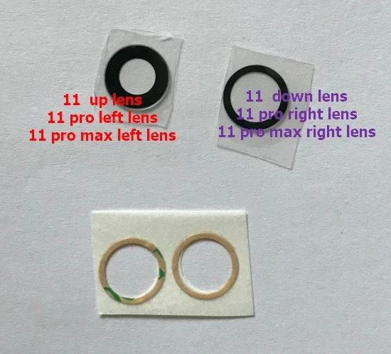 Запасная часть для ремонта заднего главного объектива камеры iPhone 11 pro max 50