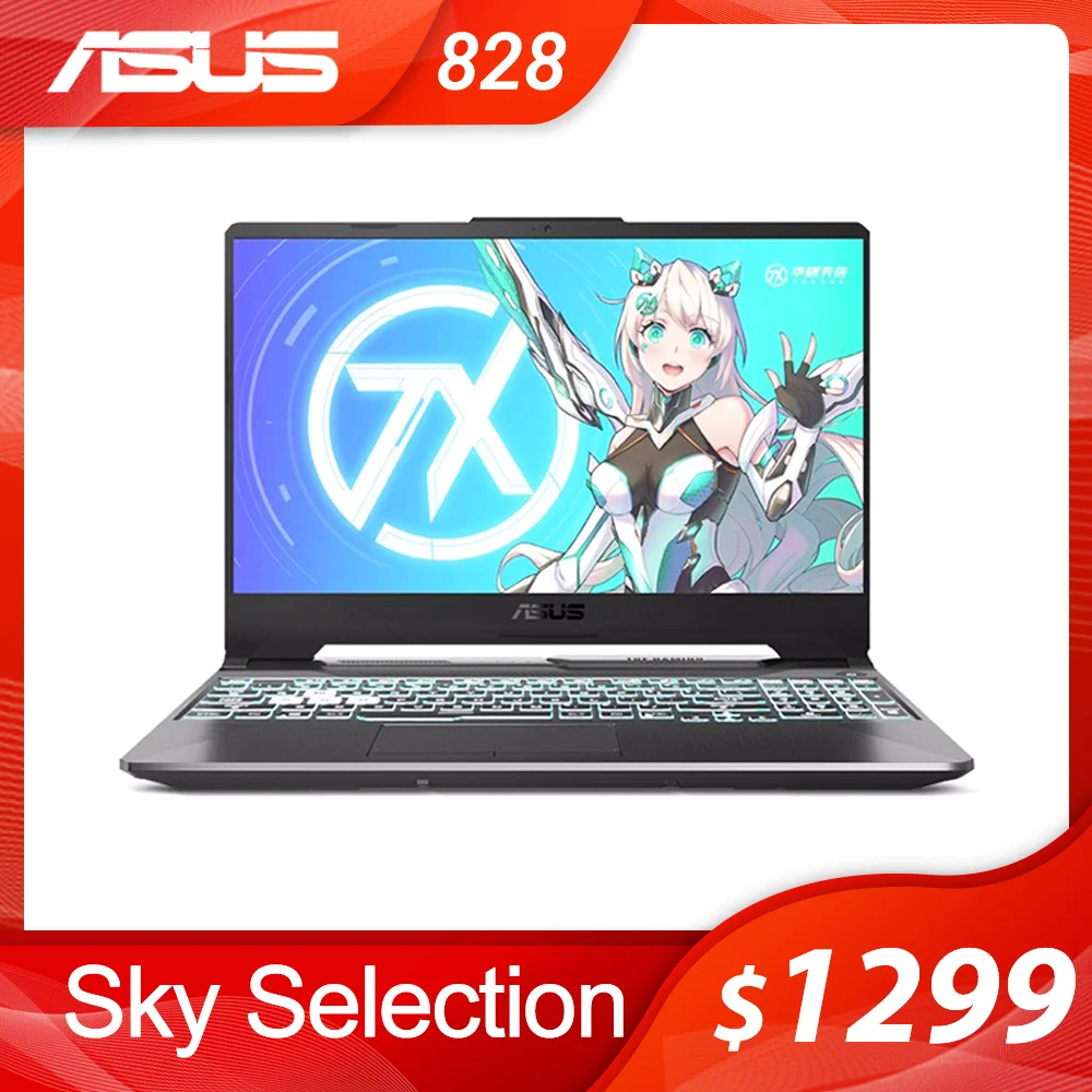 Promo ASUS Sky Selection Gaming Laptop FA506 15.6 ”FHD(1920 x 1080) 16:9 16GB 512GB AMD Ryzen ™  7 4800h Processor 2.9 GHz Gray