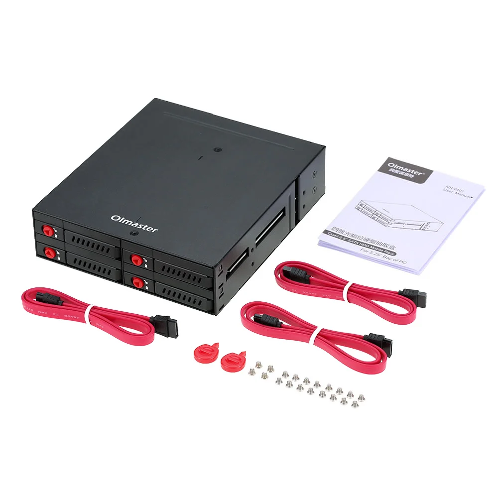 4 секции 2 5 &quotSATA 6 Гбит/с HDD SSD жесткий диск мобильный стеллаж с замком для ключей