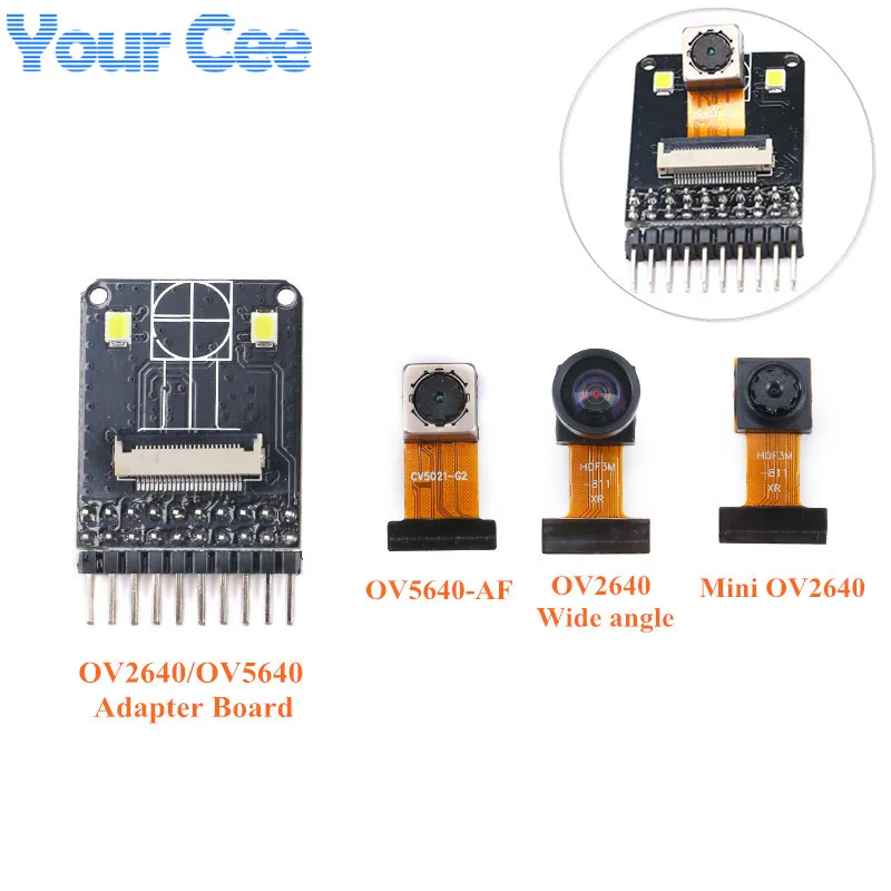 Mini OV2640 OV5640 AF модуль камеры CMOS датчика изображения широкоугольный удлинитель