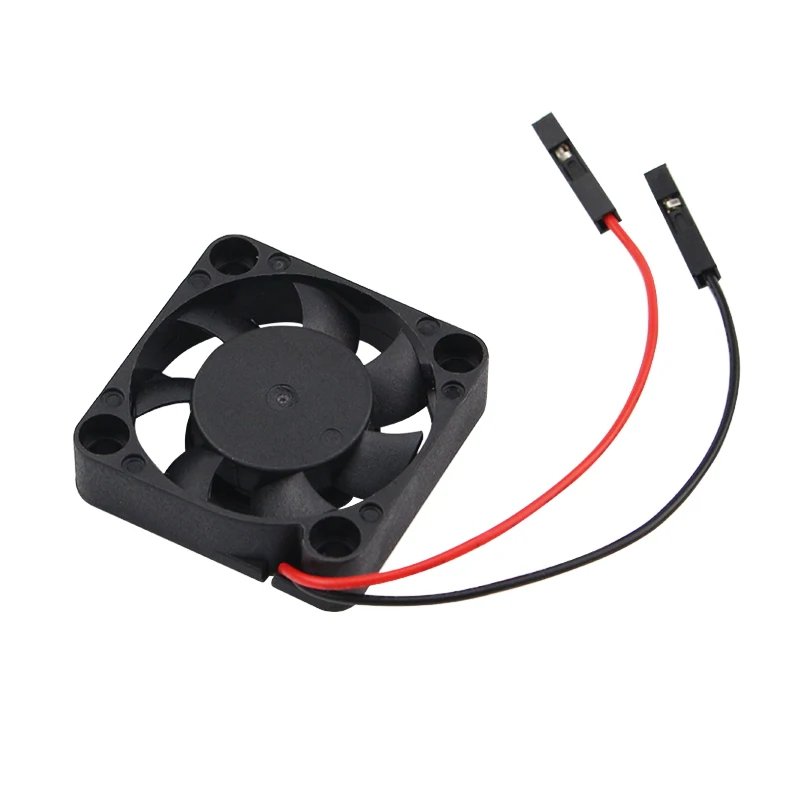 Вентилятор охлаждения для Raspberry Pi 4 Model B 4B 3B 3 + 10 шт. В 5 В|Аксессуары