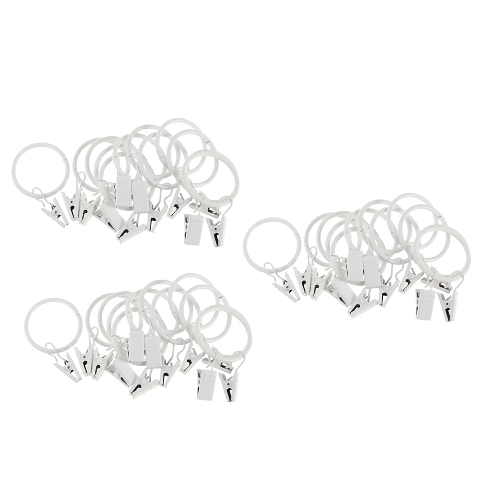 36 шт. в упаковке крючок для штор с зажимами крепкая металлическая декоративная