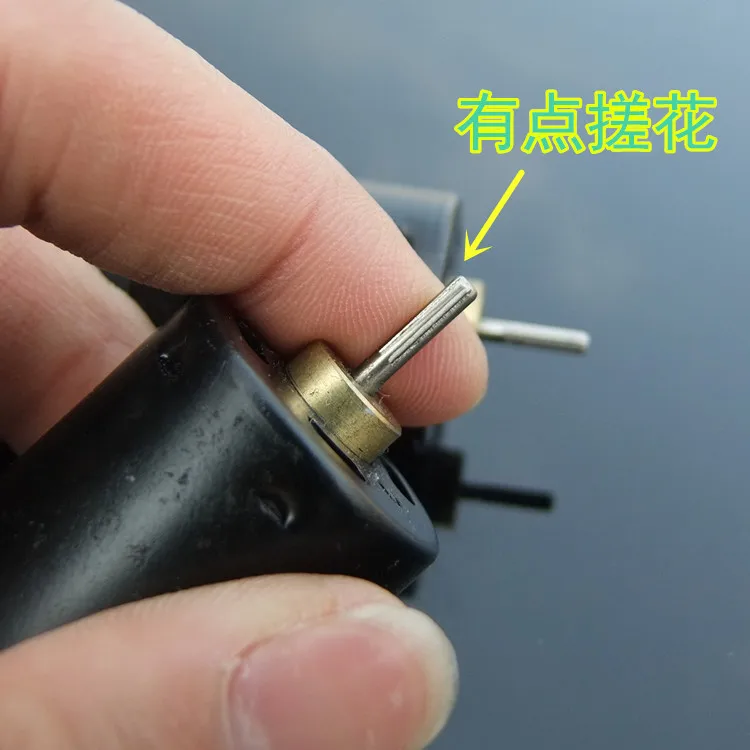 C3 низкая скорость 365 мотор черный цветок вал 6-24V углеродная щетка Сильный