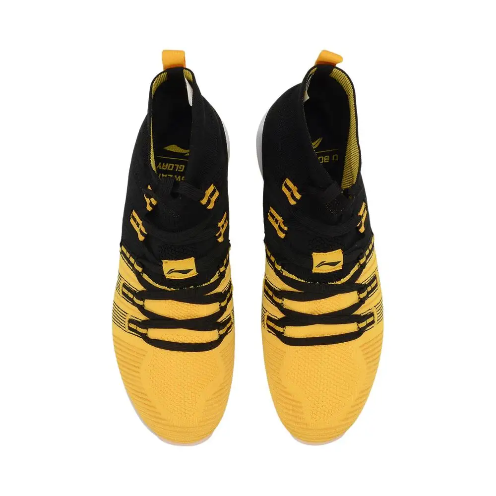 Li-Ning/Мужская Спортивная обувь без ограничений на подушке; спортивная обувь из дышащей ткани с высоким вырезом; кроссовки; AFJP027 YXX064