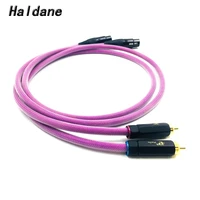 haldane pair hifi br 109 2rca male to 2xlr female cable xlr balanced reference interconnect audio cable with xlo htp1 cable