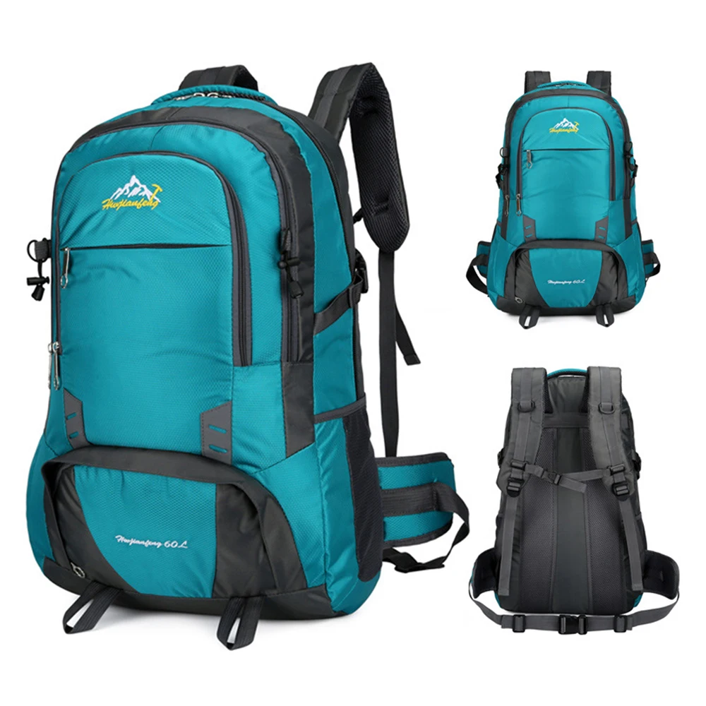 60L открытый рюкзак для кемпинга водонепроницаемый походный большой объем пешего