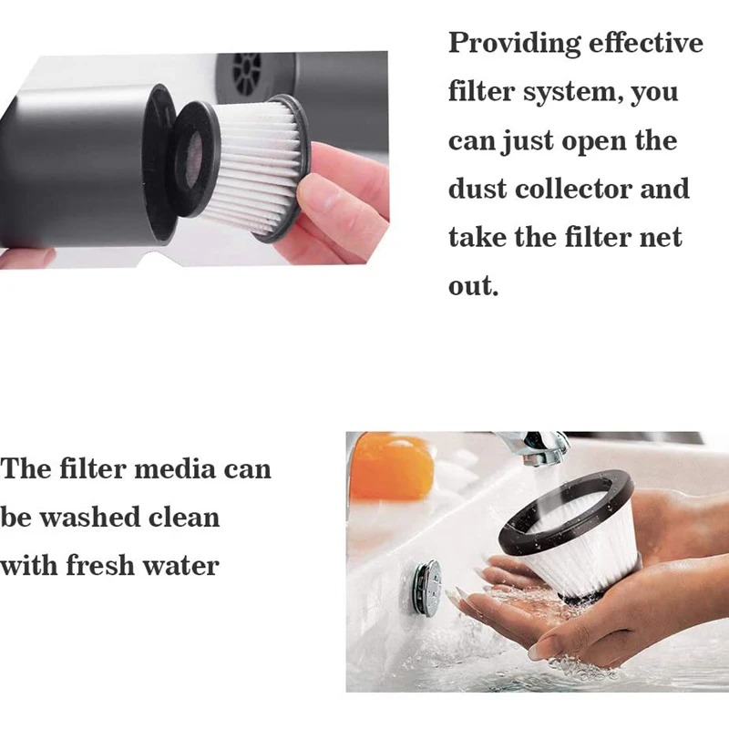 

Cordless Vacuum/Blower Cleaner 2 in 1, Handheld Vacuum Portable Mini Size Rechargeable Car Vacuum for Home,Office Desk