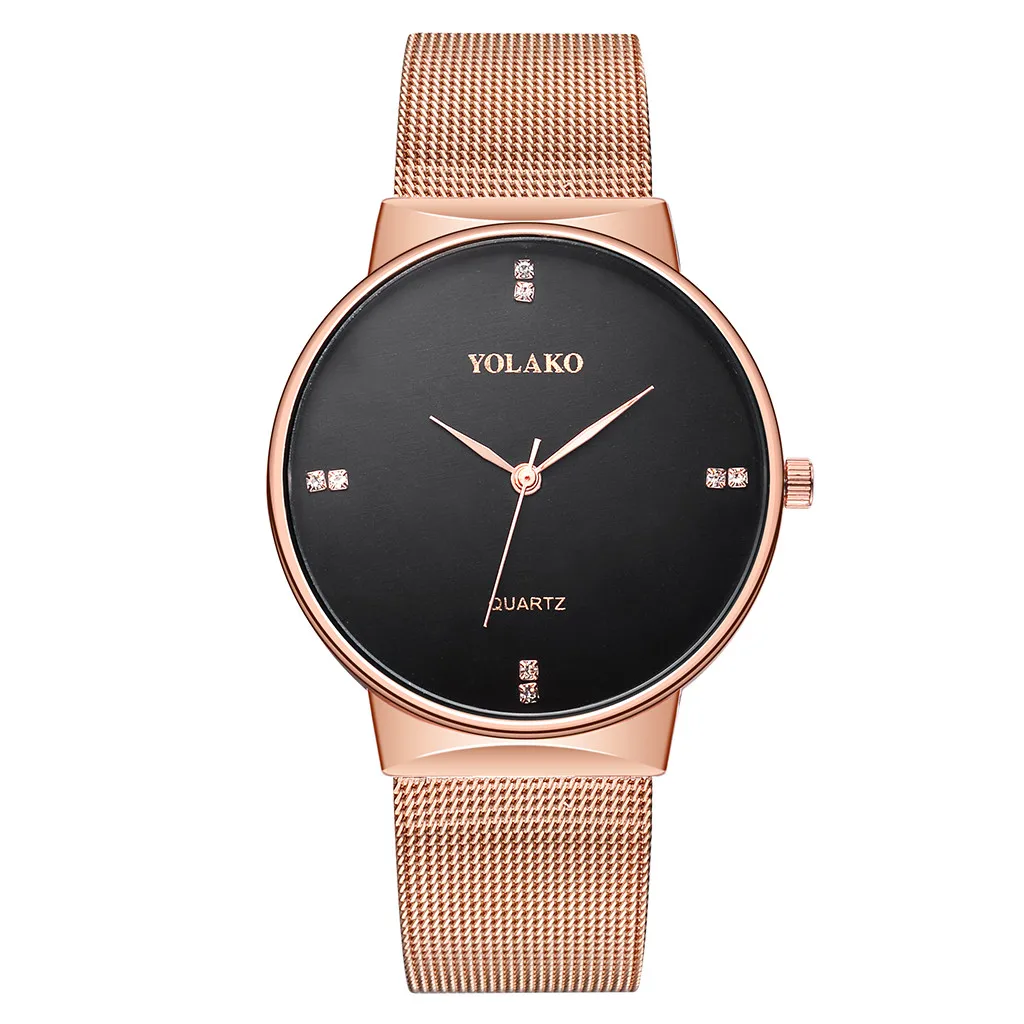 

Otoky Top Women Men Mesh Belt Watch Fashion Wild Steel Strap Lady Female Creative Fashion Reloj Inteligente Mujer Clock Relogio