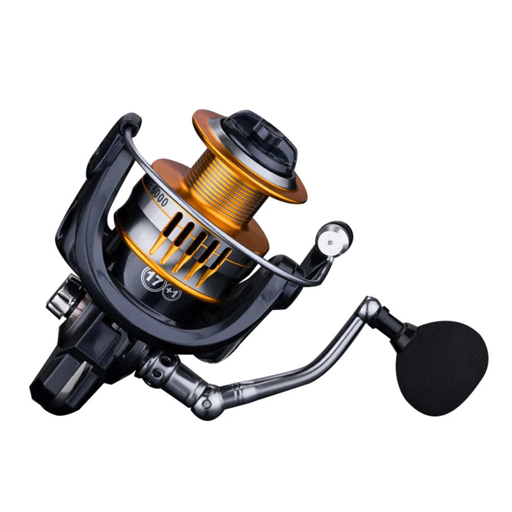 Рыболовная катушка Kmucutie спиннинговая Ультралегкая сверхгладкая для морской и