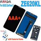 Оригинальный ЖК-дисплей 6,2 дюйма для Asus Zenfone 5 2018 Series ZE620KL, сенсорная панель, дигитайзер, Рамка Для Zenfone 5Z ZS620KL X00QD