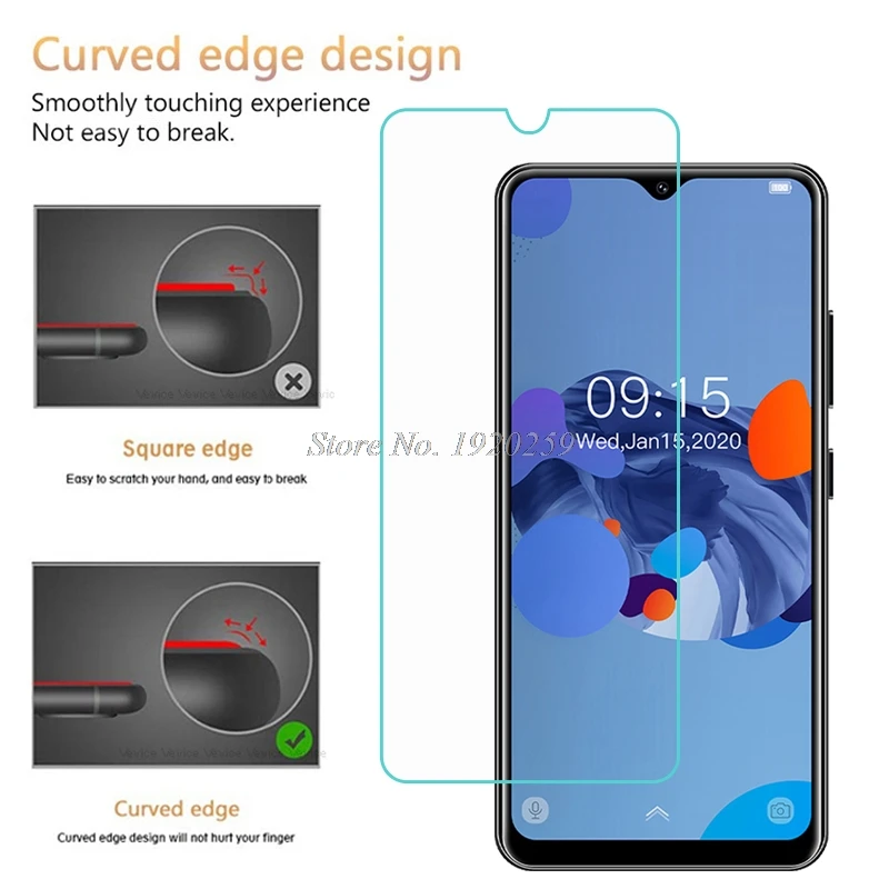 Закаленное стекло для Oukitel WP5 WP6 WP7 WP8 Pro Защитное экрана C17 C18 C19 C21 2 шт.|Защитные