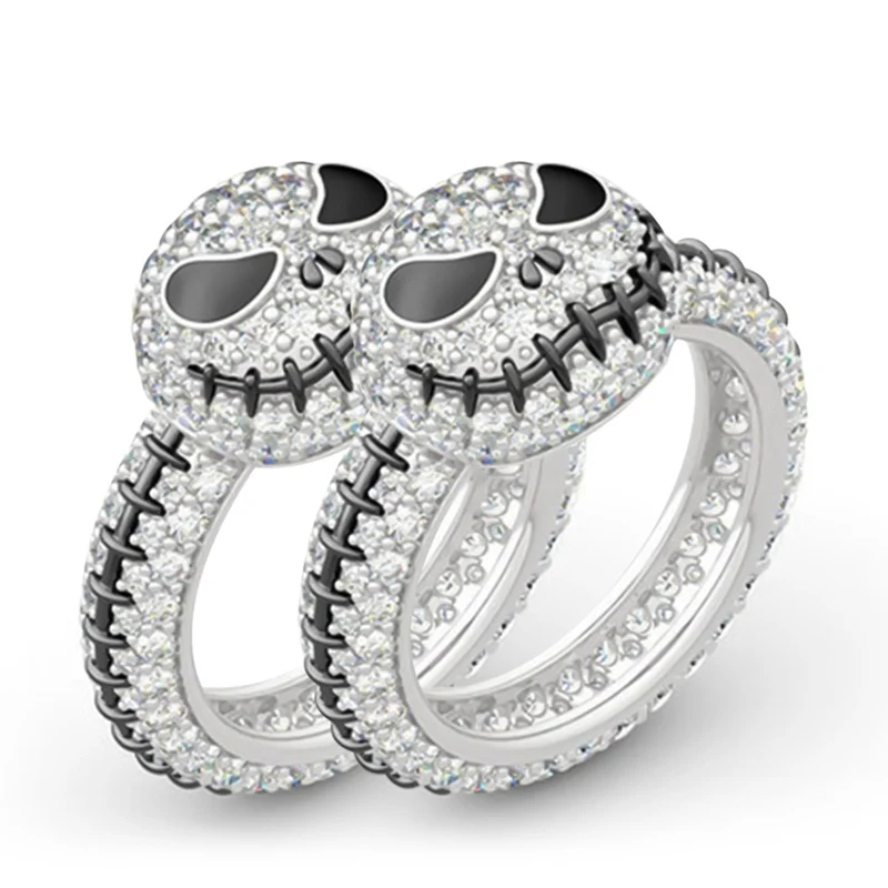 1 шт в винтажном стиле виде тыквы череп уход за кожей лица кольцо для мужчин и