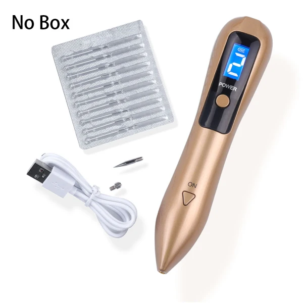 

LCD Plasma Pen LED Lighting Laser Tattoo Mole Removal Machine Face Care Skin Tag Removal Freckle Wart Dark Spot Remover