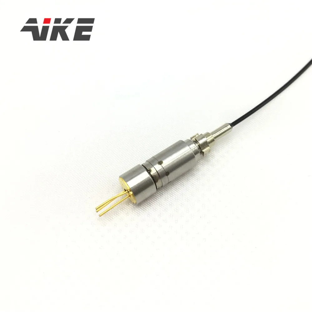 AIKE 200um Multimode 520nm 10mW ~ 130mW зеленое волокно в сочетании с драйвером APC | Электронные