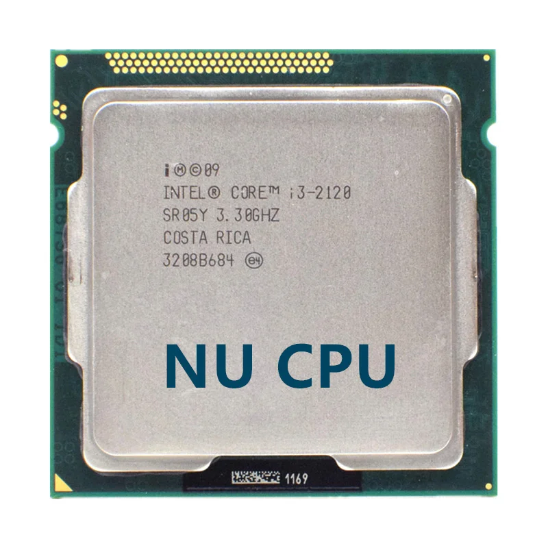 

Процессор Intel Core i3 2120 б/у, 3,3 ГГц, 3 МБ кэш, два ядра, разъем 1155, 65 Вт