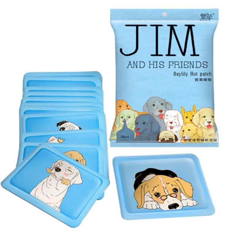 Зимний нагрев теплые подкладки мультфильм тела тепло патчи наружная одежда